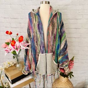 ISO Free People Kaleidoscope Hoodie size large or XL